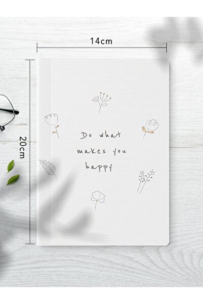 Postifull Çizgisiz Defter Seti, 3 Adet Not Defteri, Notebook Journal Seti, Anı Defteri, 64 Sayfa Orta Boy