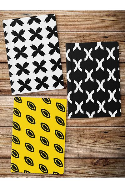 Postifull Unlined Notebook Set, 3 Notepads, Notebook Journal Set, Memory Book, 64 Pages Medium Size