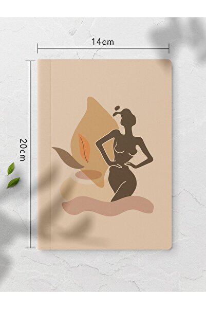 Postifull Boho Unlined Notebook Set - 4 Pieces - 14cm*20cm - 64 Pages