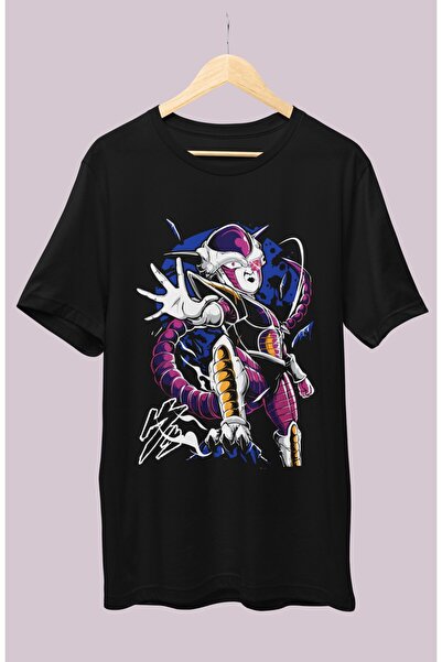 Fuddy Moda Oversize kroj Dragon Ball Frieza Štampano T-shirt , unisex anime Š...