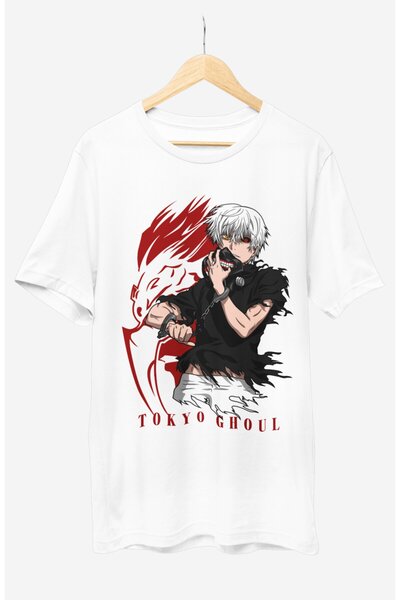 Fuddy Moda Oversize kroj Tokyo Ghoul Štampano T-shirt , unisex anime Štampano...