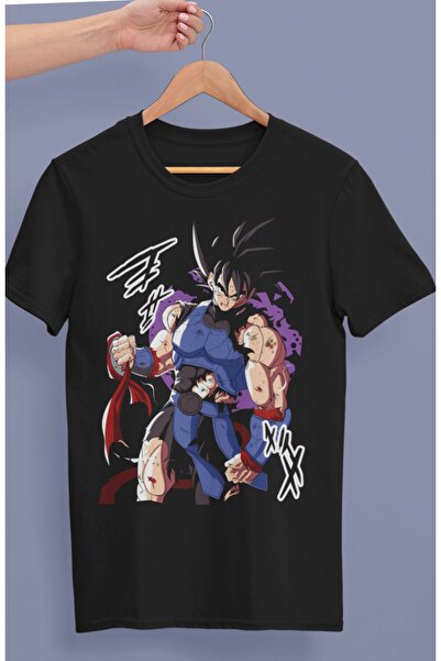 Fuddy Moda Oversize kroj Dragon Ball Bardock Štampano T-shirt , unisex anime ...