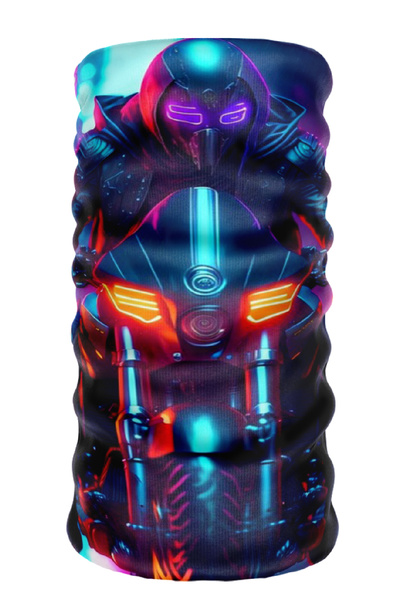 Bebo Store Extreme Sports Patterned Buff Neck Collar Bandana - Special for Motor and Cycling Users