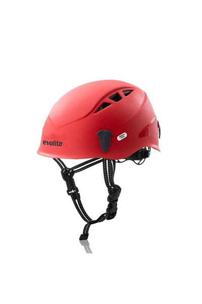 Evolite Red Vertical Mountaineer Helmet