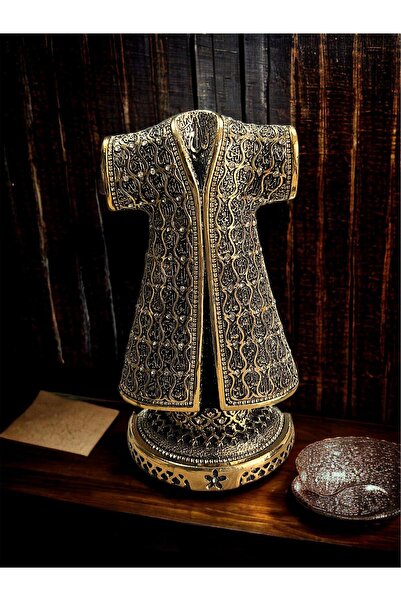 AKSADAN Hediyelik dekoratif büyük boy Ayetli kaftan biblo