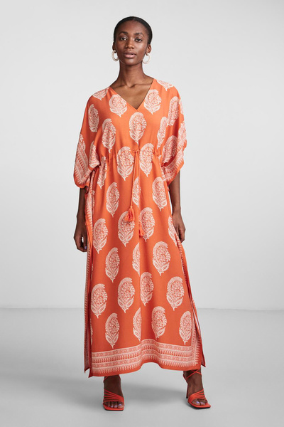 YAS. PILLOW SS KAFTAN DRESS S