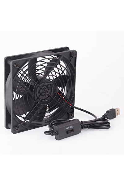 FGHGF USB المستهلك 120 مم 5 فولت مروحة تبريد للأسفل لأجهزة التوجيه