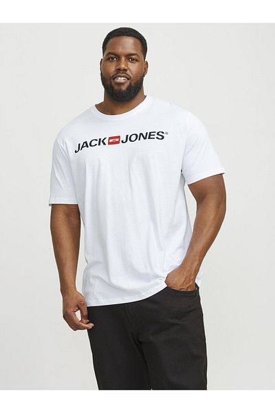 Jack & Jones Plus T-Shirt mit Logo