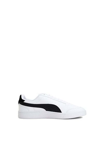 Puma 309668 -03 Αθλητικά παπούτσια Unisex Puma Shuffle - Λευκό και Μαύρο, Ομαδικό Χρυσό