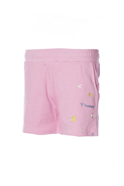 hummel Lastikli Bel Normal Pembe Kız Çocuk Şort 931789-3505-HMLBUNNY SHORTS