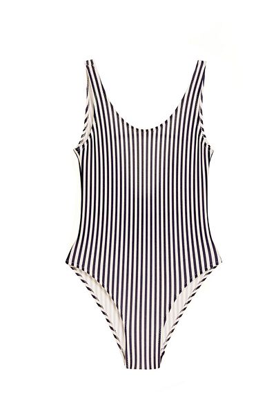 Argento Παιδικό μαγιό Navy Blue ριγέ