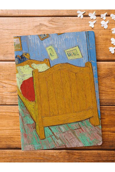 Postifull Caiet necăptușit, Caiet de artă modernă, Bloc de note tematice Van Gogh 64 de coli, 14*21cm