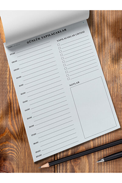 Postifull Planner Set - Notepad Planner Set - Notebook Set with 260 Stickers - 2 Pieces, 15*21cm