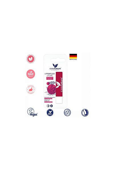 Cosnature Vegan Lip Balm Red Fruits (4.8GR)