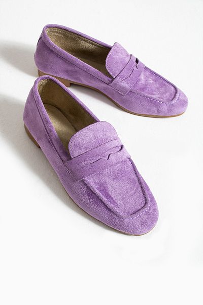 İnan Ayakkabı PANTOFI & PANTOFI DE CULOARE PANTOFĂ DE DĂMEI LILA