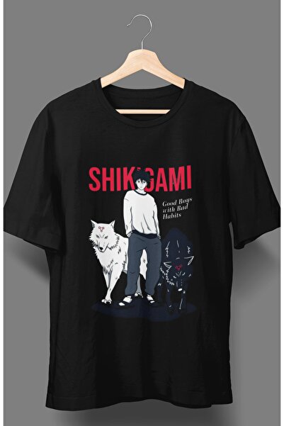 Fuddy Moda Prevelika Jujutsu Kaisen majica sa štampanjem Megumi Fushiguro Shi...