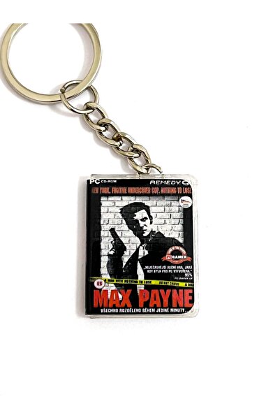 Cosmic Star Max Payne Miniature PC Game Box Keychain