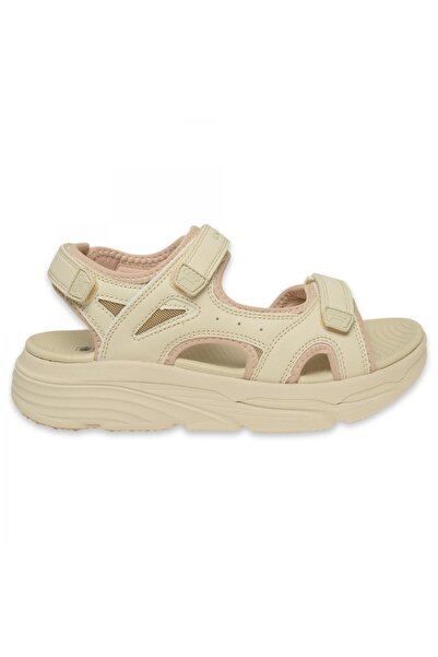 lumberjack Gena 1011513760 Bej Kadın Sandalet