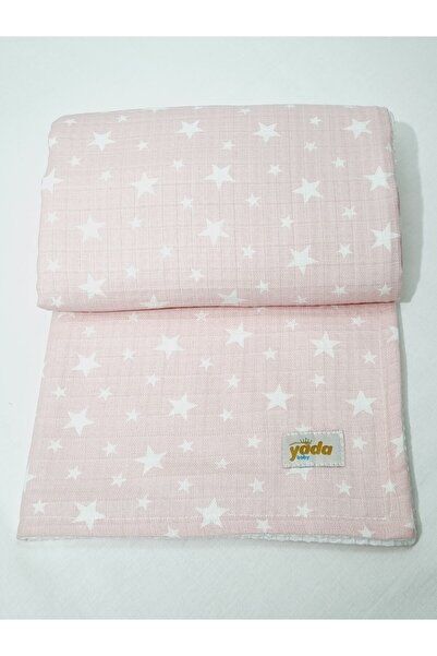 Yada Baby بطانية أطفال ورضع بطبقة مزدوجة من نسيج القطن العضوي 100% وافل بيكيه...