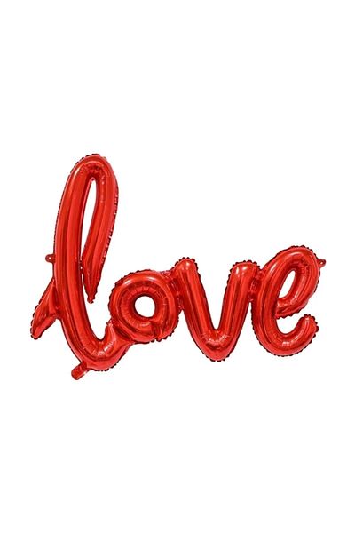 party mix Love Balloon Love Written Foil Balloon Valentine's Day Marriage Proposal Balloon