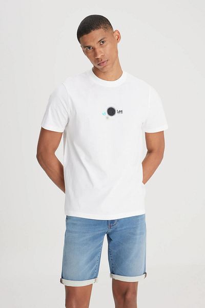 Lee Herren-T-Shirt mit normaler Passform und Rundhalsausschnitt – L 241579100