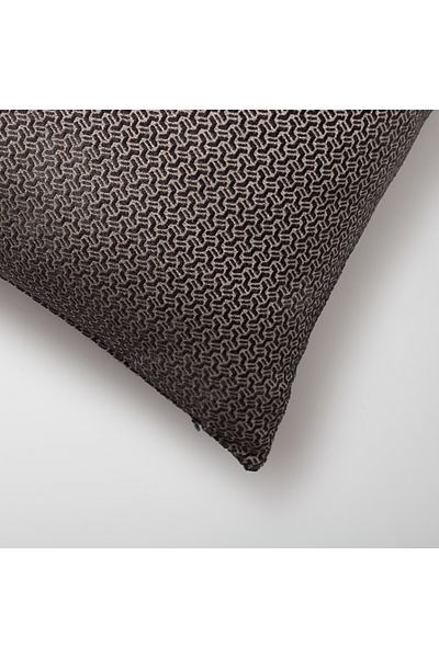 Fineroom Living  Arte" - Pernă cu model geometric 50x50 - Antracit (pernă Ic inclusă)