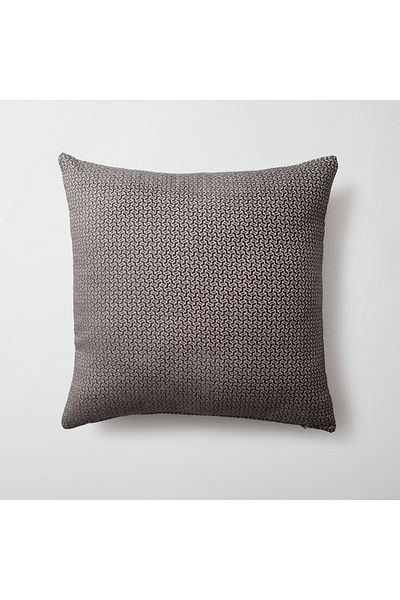 Fineroom Living  Arte" - Pernă cu model geometric 50x50 - Antracit (pernă Ic inclusă)