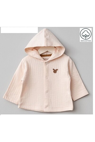 Bebitof Combed Cotton Hooded Cardigan