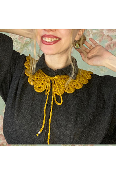 Liner Vintage El Yapımı Yakalık