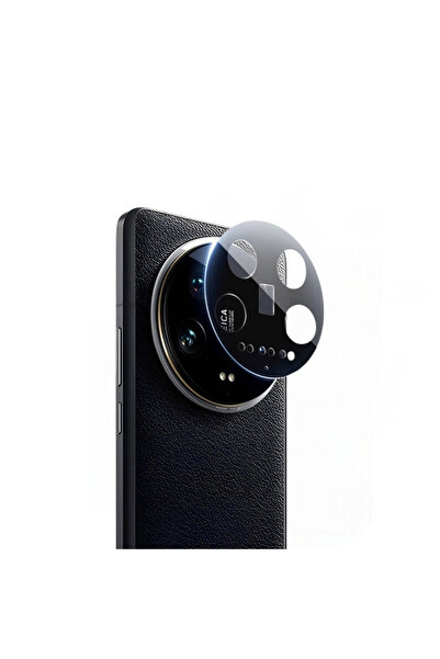 Gpack Xiaomi Mi 14 Ultra Kamera Lens Koruyucu Cam Siyah