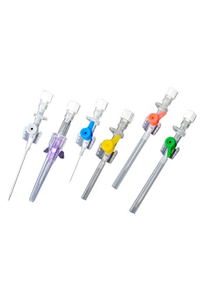 BRP IV Steril Portlu Kanül 16 İntraket Gri Branül Tekli Steril Paket 10 Adet