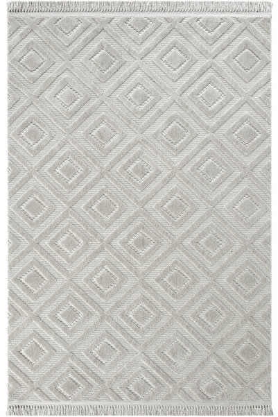 NaRStore Home İskandinav Dokuma Bukleli Modern Geometrik Salon Halısı Mutfak ...