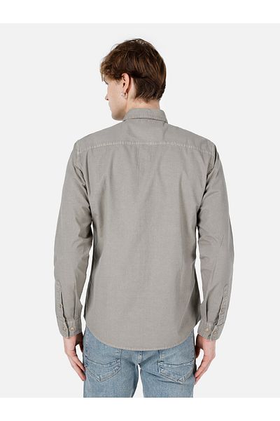 Colin's Men's Green U.Sleeve Shirt