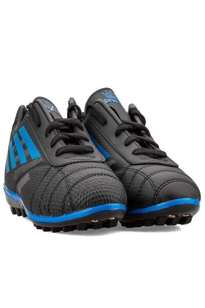 SPORTAÇ LİG Neymar Genç Halı Saha Futbol Ayakkabı SİYAH_MAVİ