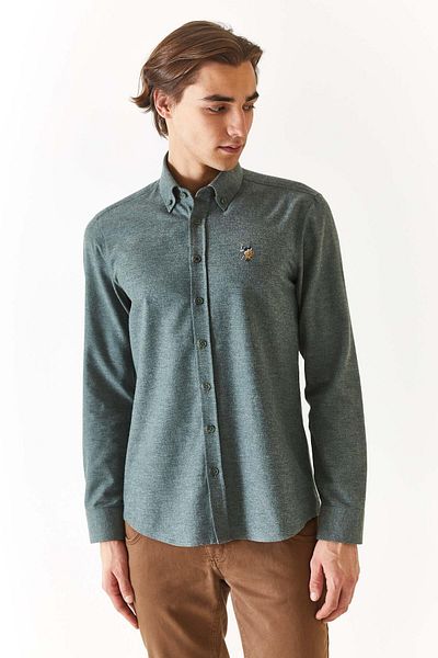 U.S. Polo Assn. 1672287   ΠΟΥΚΑΜΙΣΟ POLO WOVEN