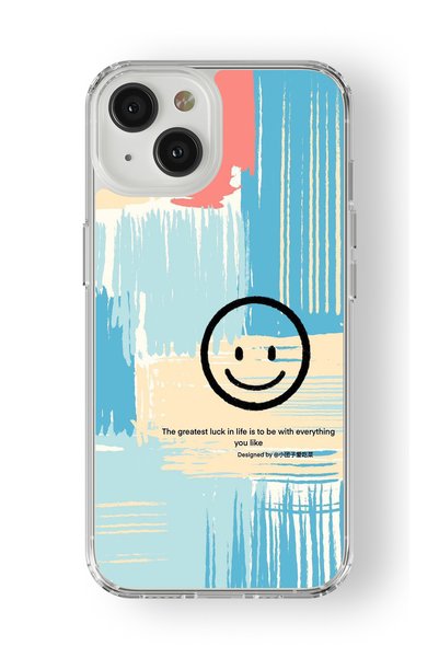 Multitronic حافظة شفافة مطبوعة بتصميم Greatest Luck متوافقة مع هاتف iPhone 15...