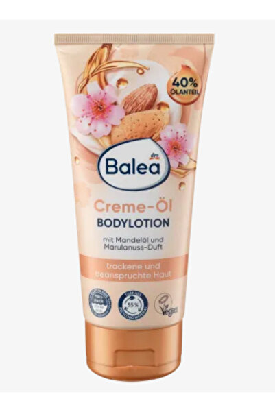 BALEA Vücut losyonu krem badem yağı ve marula fındık kokusu, 200 ml