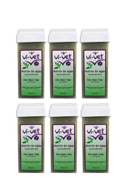 Vi-vet Roll-on Sir Ağda Çay Ağaci Yağı 100 ml X 6 Adet