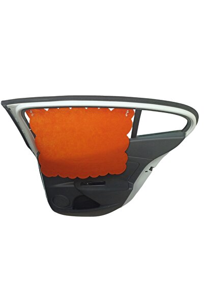 Wi Fro قطعة واحدة من مظلة السيارة ذات الالتصاق البرتقالي - غطاء للرضاعة للناف...