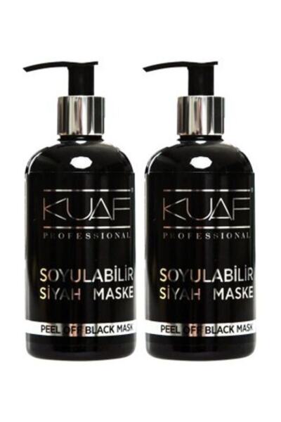 Kuaf Soyulabilir Siyah Cilt Maskesi Pompalı 250 ml X 2 Adet