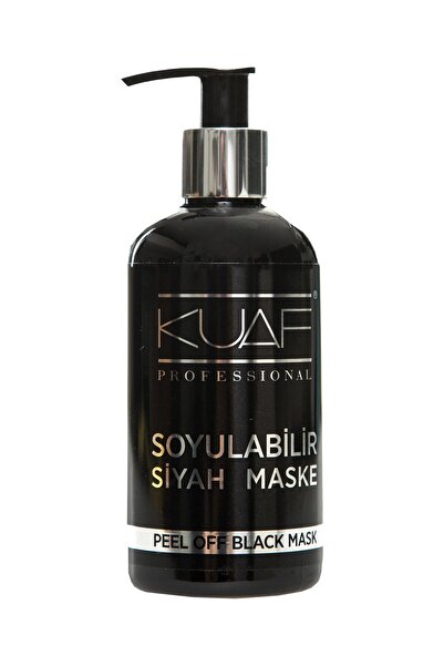 Kuaf Soyulabilir Siyah Cilt Maskesi Pompalı 250 ml