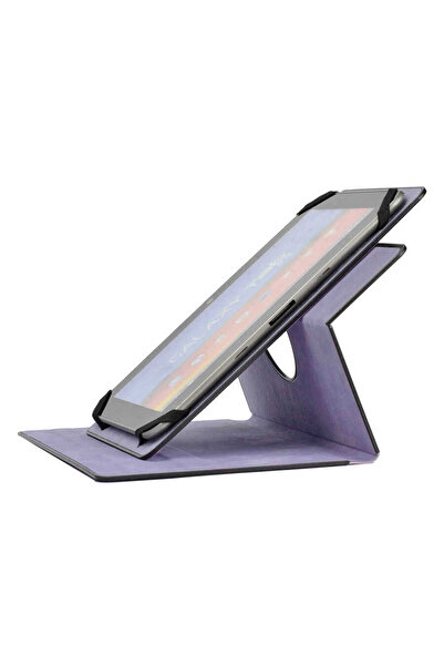 Canpay TCL TAB 10L Gen 2 Uyumlu Tablet Kılıfı Pu Deri 360 Derece Dönebilen Un...