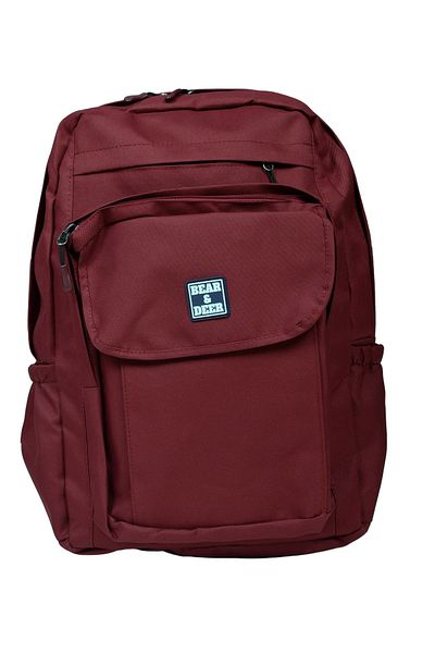 Bear & Deer NEW STEGG 4 EYE SCHOOL & BACKPACK Claret Red
