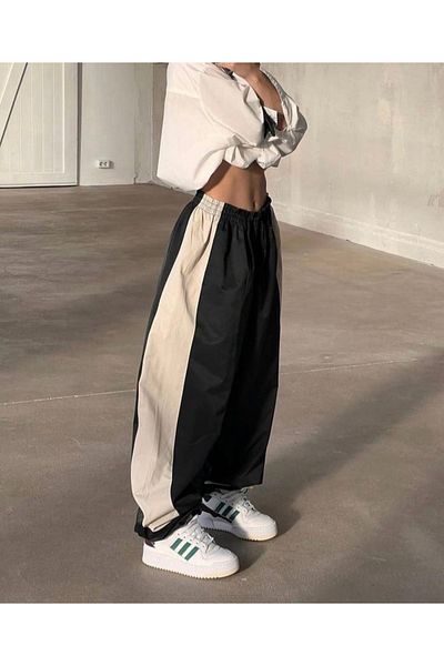DEEFWEAR Y2k Streetwear RIBBON ΛΕΠΤΟΜΕΡΕΙΑ UNISEX ΠΑΡΑΔΟΣΙ ΠΑΝΤΕΛΟΝΙ / ΠΑΝΤΕΛΟΝΙ
