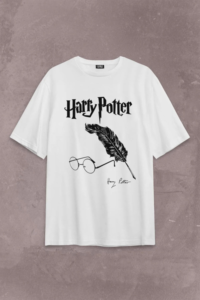 FULL TOLERANCE Μπλουζάκι με στάμπα Harry Potter Unisex Oversize Crew Neck