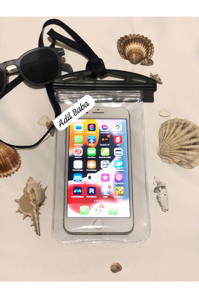 Adil Baba Deniz Ve Havuz İçin Su Geçirmez Kılıf  Fosforlu Askılı 7 Farklı Renk