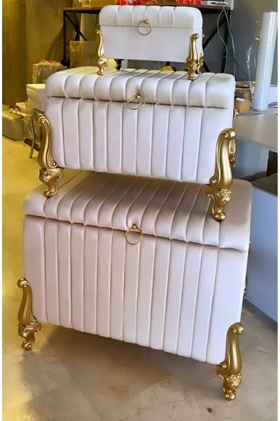 Ebrar Çeyizlik 3lü sandık