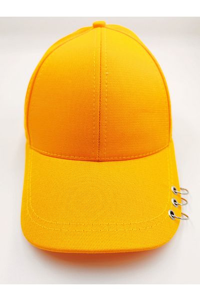 Shuttle Park Unisex Best Quality 3 Ring Yellow Color Piercing Hat