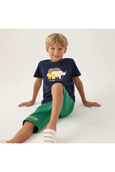 ROLY POLY 3362G Costum de pijama de vară Capri pentru băieți, mărime de chelner