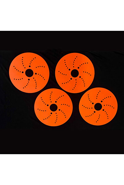 KARA AUTO 13"İnç Turuncu Kampana Sacı 4 Adet 1 Takım